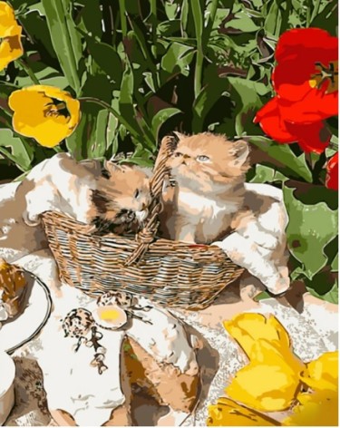 Набір для розпису по номерах Strateg 