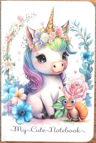 Блокнот N9502,140*95мм,64арк.,клітинка, 60г/м2