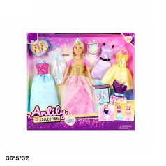 Кукла Anlily 29см 616289 с нарядами и аксесс.кор.36*5*32 