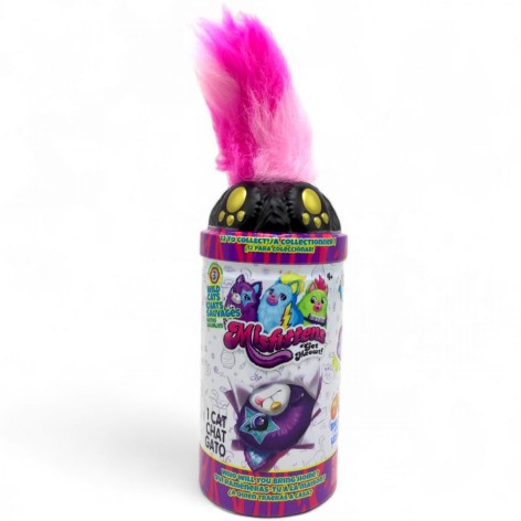 Игрушка-сюрприз - Котик в банке розовый