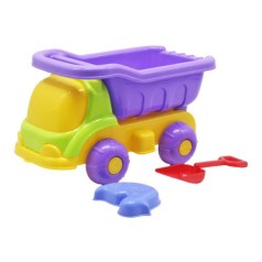 Машинка вантажівка (з лопаткою та пасочкою) бузкова