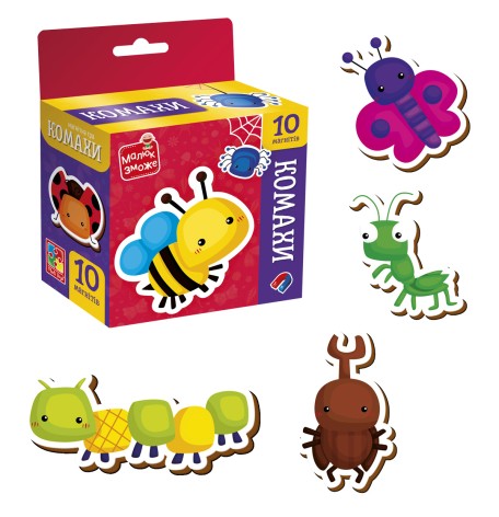 Игра развивающая, набор магнитов. 