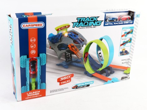 УЦІНКА 30% Трек JJ165 з метал.машинками та аксес.кор.61*7*38 