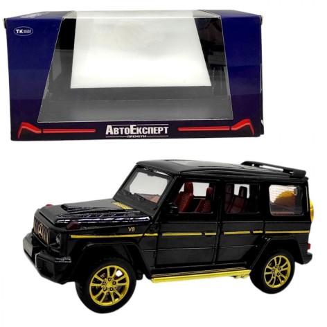 Машинка "Авто Эксперт" металлопластик, 1:32, звук, свет, инерция, движущиеся элементы (ЧЕРНЫЙ)