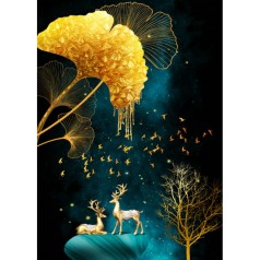 Алмазная мозаика, на рельсах 