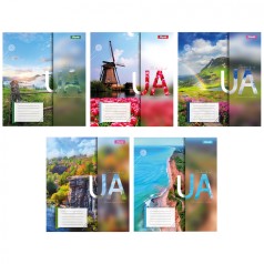 А5/48 кл. 1В The beauty of UA, тетрадь для записів 10 шт в уп.
