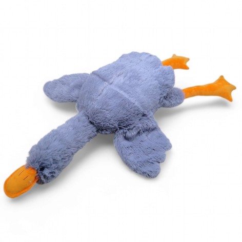 М'яка іграшка Nikopol "Гусь-обіймусь Шептун" 90 см сірий