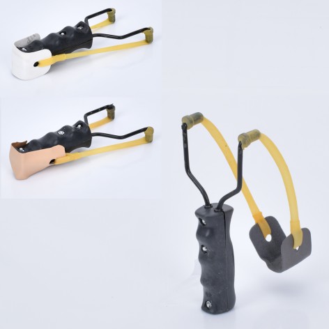 Рогатка 17-8-3см, металл+пластик, микс цветов, в п/э 