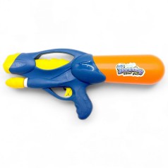 Водний пістолет з накачуванням, 35 см (синій)