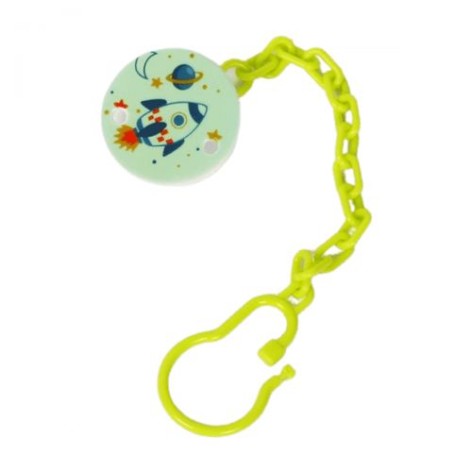 Ланцюжок для пустушки, салатовий