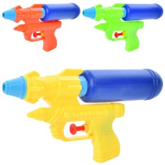 Водяний пістолет 18,5см, 3 кольори, в сітці, 10-18,5-3,5см 