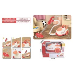 Пилосос на батарейках, імітація справжнього інструменту, підсвічування, в кор. 