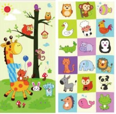 Килимок ігровий (ТЕРМО) 2-х сторонній EVA 180х120х0.8см, в сумці 