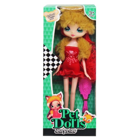 Кукла-персонаж "Pet Dolls: Лисичка"