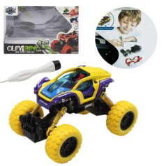 Машинка металопластикова, жовтий