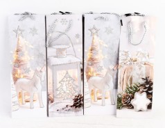 УЦЕНКА 30% Подарунковий пакет високий картон 200 грм, 