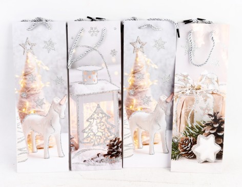 УЦЕНКА 30% Подарунковий пакет високий картон 200 грм, 