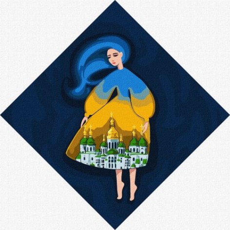 Картина по номерам "Берегиня Софиевская"???