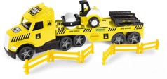 Вантажівка з котком, Magic Truck Technic (жовта)