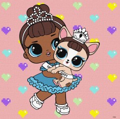 Картина по номерам для детей 