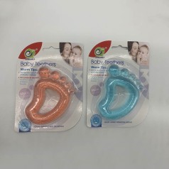 Погремушка-прорезыватель силикон с жидким наполнителем, планшет 17*13*3см 