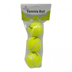Мячики для тенниса арт. 909 3 шт в пакете
