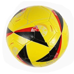 М'яч футбольний розмір 5, PVC, гумовий балон (жовтий)