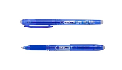 Ручка гелева "пиши-стирай" Edit синя 0.7мм 12 шт