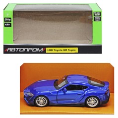 Машина металева АВТОПРОМ Toyota GR Supra, синя