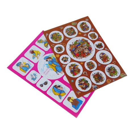 Набор наклеек ПАТРИОТИЧЕСКИХ В6, ВИД 3