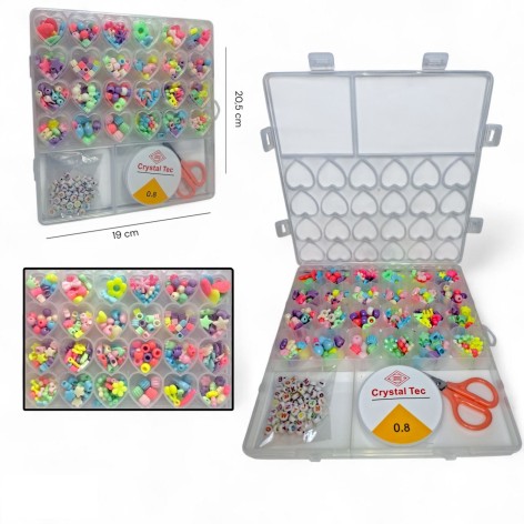 Набір бусин для створення прикрас 035-61