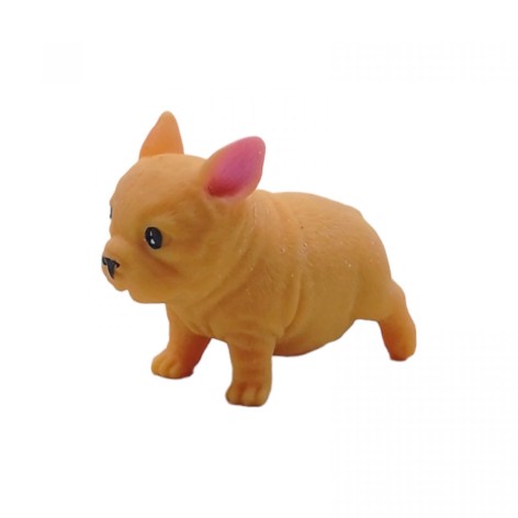 Игрушка-антистресс "Чихуахуа", 10 см (рыжая)