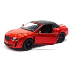 Машинка KINSMART Bentley Continental Supersports Convert (червона)