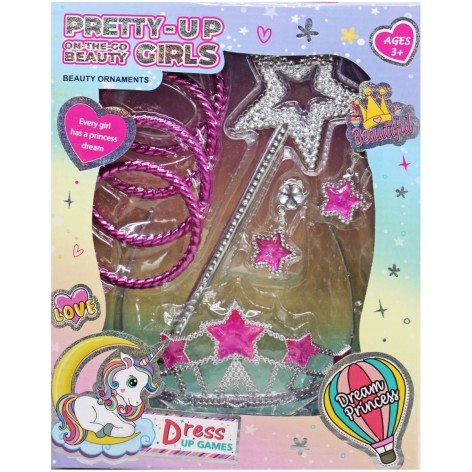 Набір прикрас рожевий