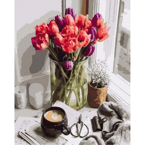 Розпис за номерами Солодкий подих тюльпанів