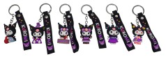 Набір брелок силікон з хлястиком Kuromi 3170-15
