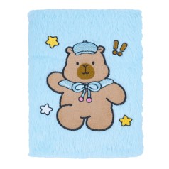 Блокнот плюшевий CAPYBARA 11, А5, 80 арк., клітинка, асорті, KIDS Line