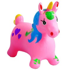 Стрибун гумовий “Коник”, рожевий