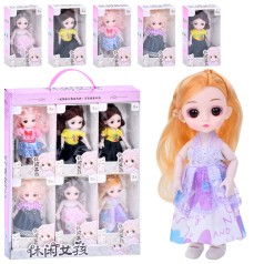 Кукла 16см, шарнирная, (микс видов) /24/144/6шт в корр. 31,5-41,5-6см