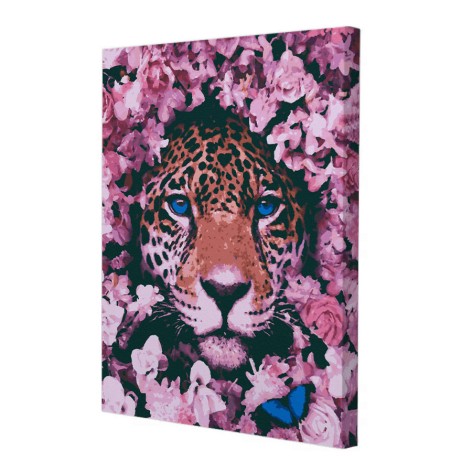 Картина по номерам Riviera Blanca Пятнистый розовый 40x50 см (RB-0300)