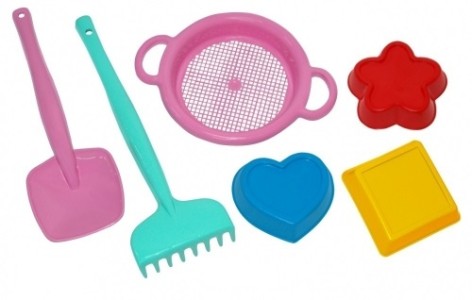 Пісочний набір, 6 ел