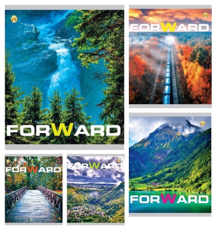 Зошит 48 арк.клітинка Тверда 51503 Природа, 5к.,10/200 ціна за 10 шт.