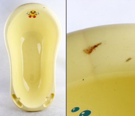 УЦЕНКА 30% Ванночка жовта, Технок 90*50*30см 