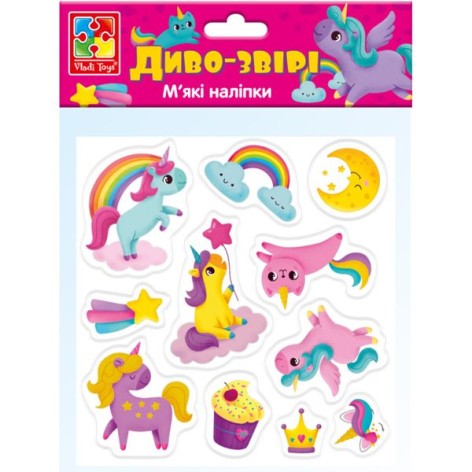 Мягкие наклейки 