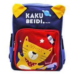 Рюкзак дитячий синій кіт
