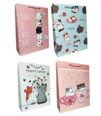 Подарочный пакет картон 200грм, 