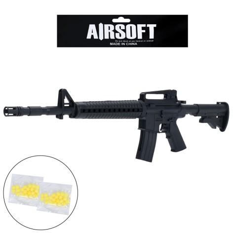 Автомат 60см, пластикові кулі, у п/е, 63-18-4см /48/