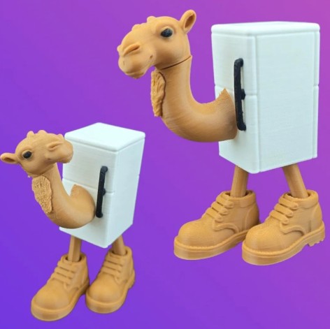 3D іграшка  Frigo Camelo (фріго камелло) 11см рухливий