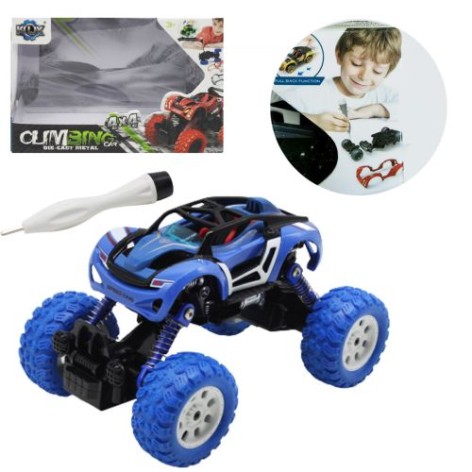 Машинка металопластикова, синій