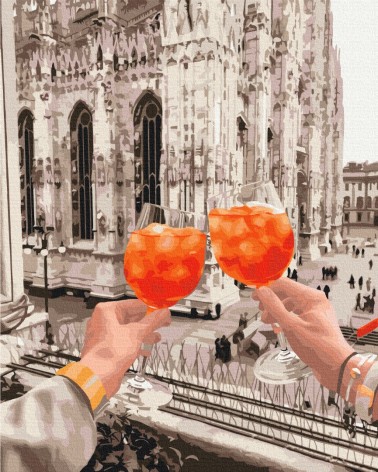 Картина за номерами: Келихи Дуомо ©_miss_maleficient_ 40*50